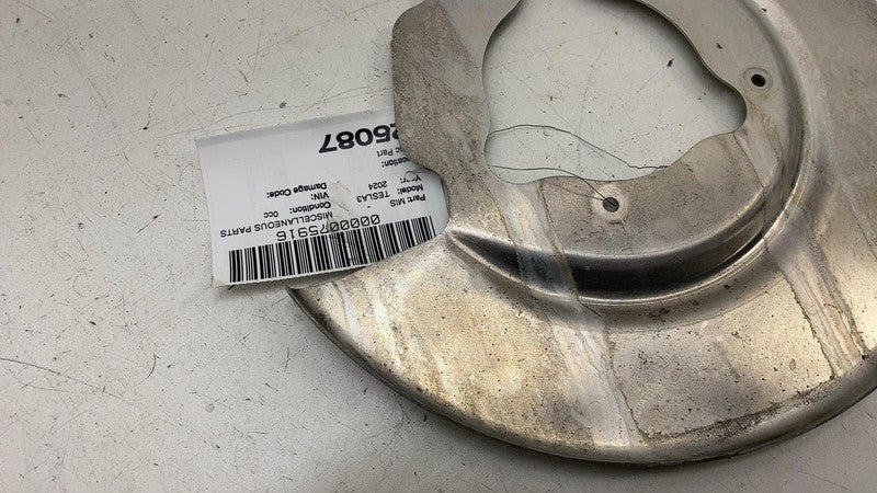 ⭕ 2024-2025 Tesla Model 3 Rear Left Side Spindle Knuckle Rotor Brake D