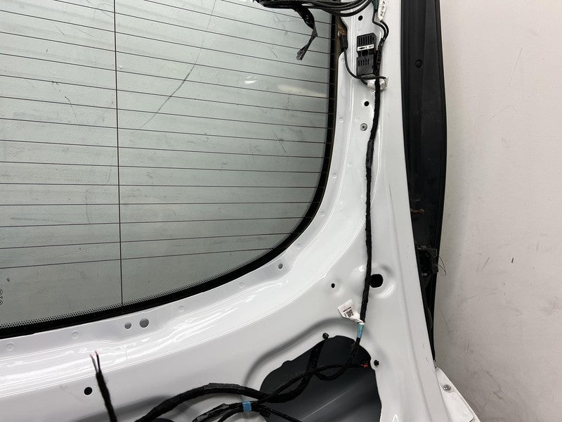 2012-2015 Tesla Model S Liftgate Hatch Gate Trunk Lid Tailgate Glass White PBCW