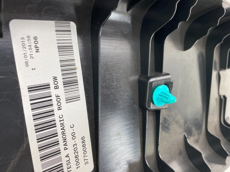 ⭕ 12-20 Model S MS Sunroof Headliner Panoramic Roof Bow Trim Cover 100