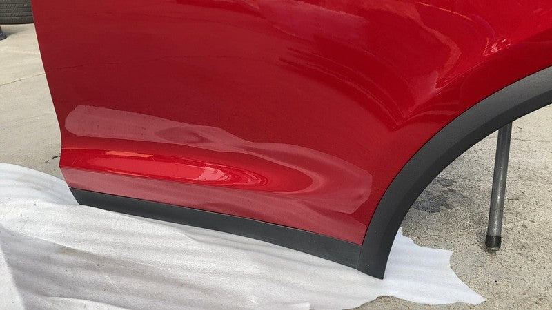 ⭕ 16-25 Tesla Model X Rear Left Falcon Door Shell Panel LH Red PPMR 10