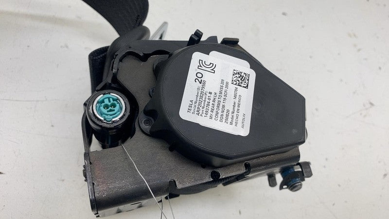 149378401B ⭕ 2020-2023 Model Y Rear 2nd Row Side Seat Belt & Retractor Right 1493784-01-B