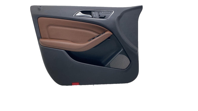 ⭕ 14-17 Mercedes-Benz B-Class Front Driver Side Door Panel Trim Cover Brown Left