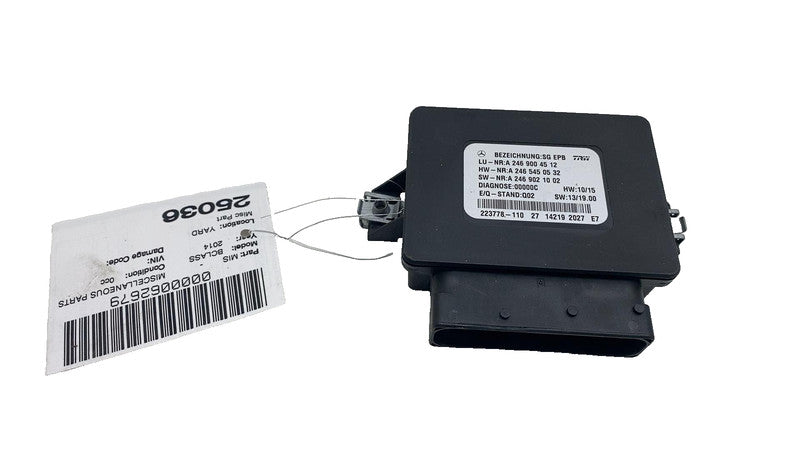 A2469004512 ⭕ 14-15 Mercedes-Benz B Electric Drive Parking Brake Control Module A2469004512
