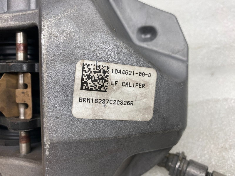104462100D ⭕ 2017-2023 Model 3 Front Left Caliper w/ Brake Hose Line Left Base 1044621-00-D