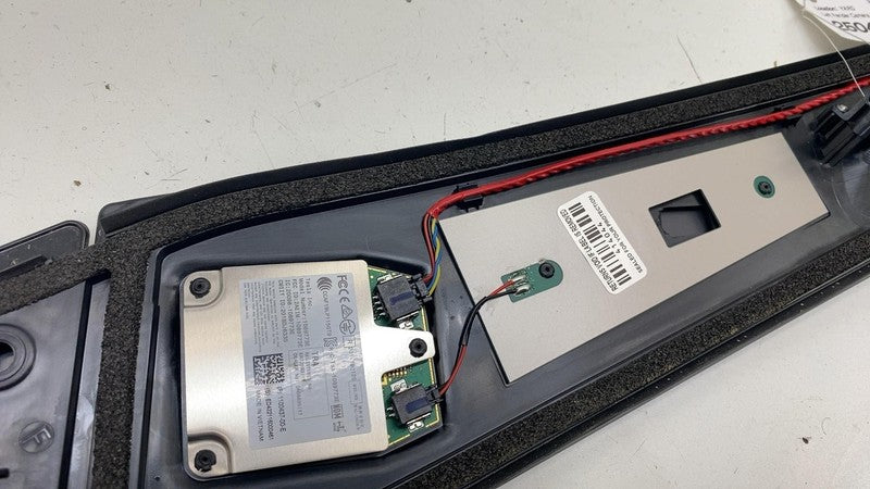 ⭕ 2017-2023 Tesla Model 3 Left B-Pillar Applique Glass Trim Molding 11