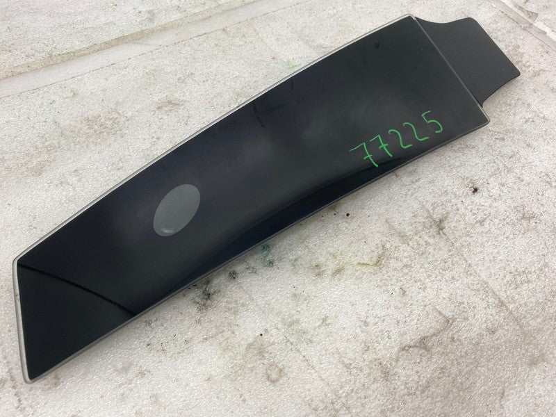 1092307 00 G ⭕ 16-20 Model S Passenger B-Pillar Glass Applique w/ Camera Right 1092307-00-G