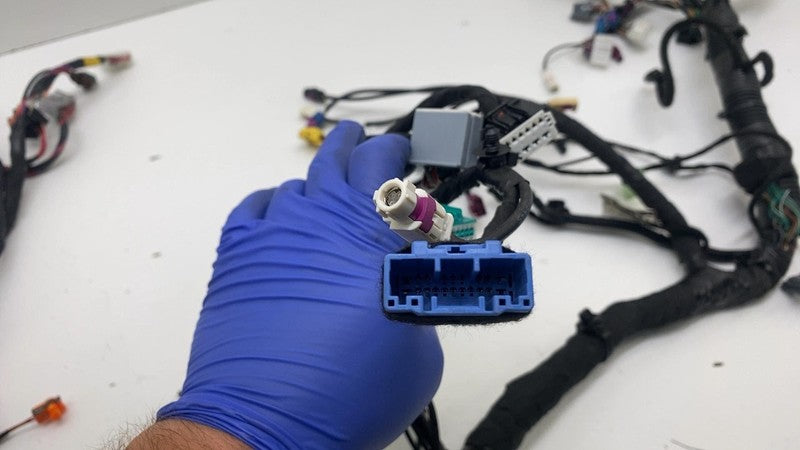 ⭕12-15 Tesla Model S Dashboard Instrument Panel Wiring Harness Wire 10