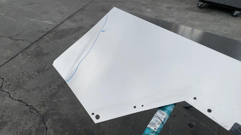 1928317-00-A ⭕ 24-25 Cybertruck Rear Passenger Right Quarter Panel Fender Sail 1928317-00-A