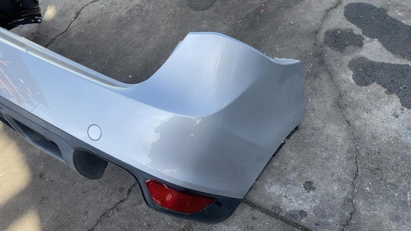 2011-2014 Porsche Cayenne Rear Bumper Fascia Cover w/o Park Assist Silver - LX7W