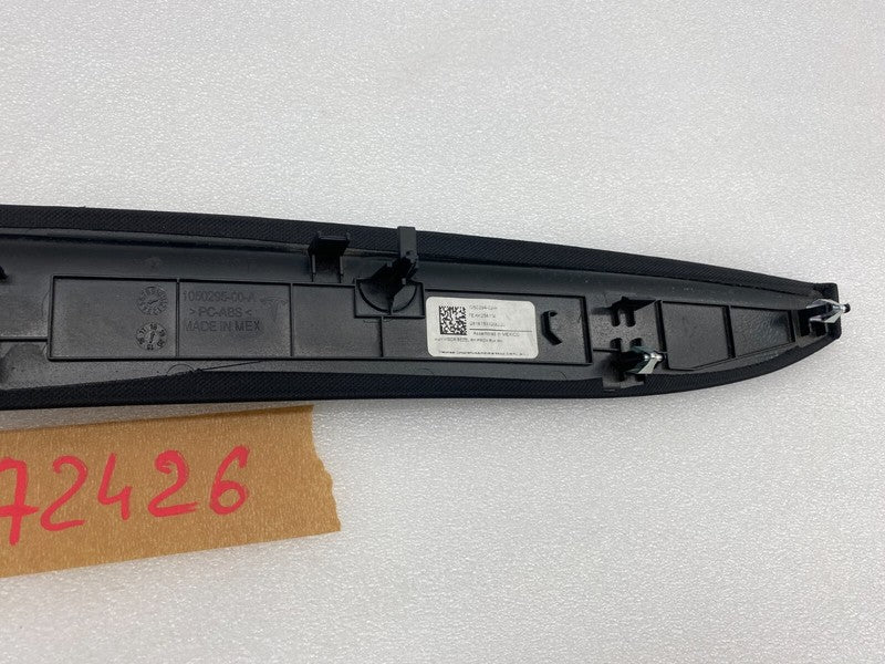 105029402H ⭕ 16-20 Tesla Model X Front Passenger Sun Visor Trim Bezel Right RH 1050294-02-H