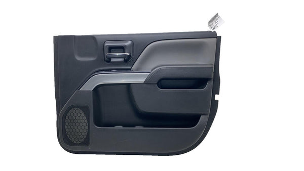 ⭕ 14-18 Silverado 1500 Front Passenger Side Door Panel Trim Cover Right 23474992