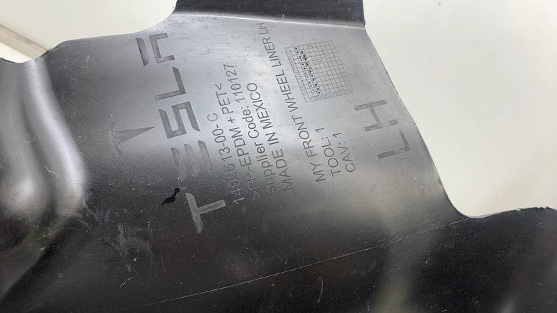 149261300C ⭕2020-2024 Tesla Model Y Front Wheel Fender Liner Splash Guard Left 1492613-00-C