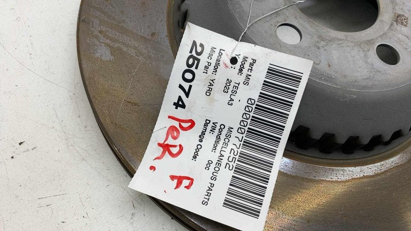 16D12810-E ⭕ 2017-2023 Tesla Model 3 Front Left or Right Brake Disc Rotor Assembly LH = RH