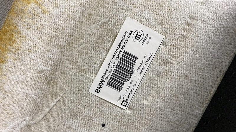 15745510 ⭕ 2014-2020 BMW i3 Interior Headliner Cover Trim Panel Assembly Gray 157455-10