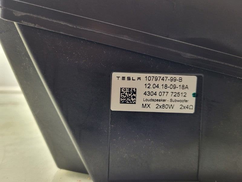 107974600B ⭕ 17-23 Model 3 Audio System Speaker Subwoofer Loudspeaker Bass Box 1079747-99-B