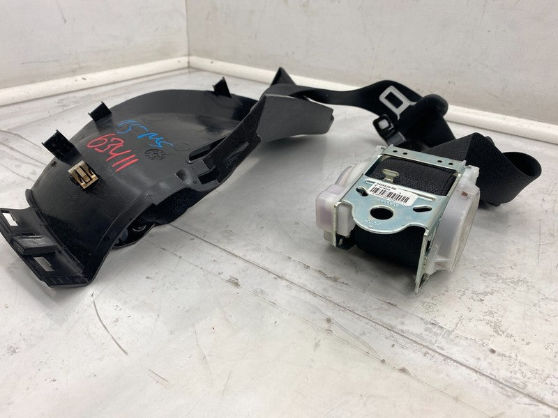 ⭕12-15 Model S Rear Left Seatbelt & Retractor w/ Mid C-Pillar Cover 10