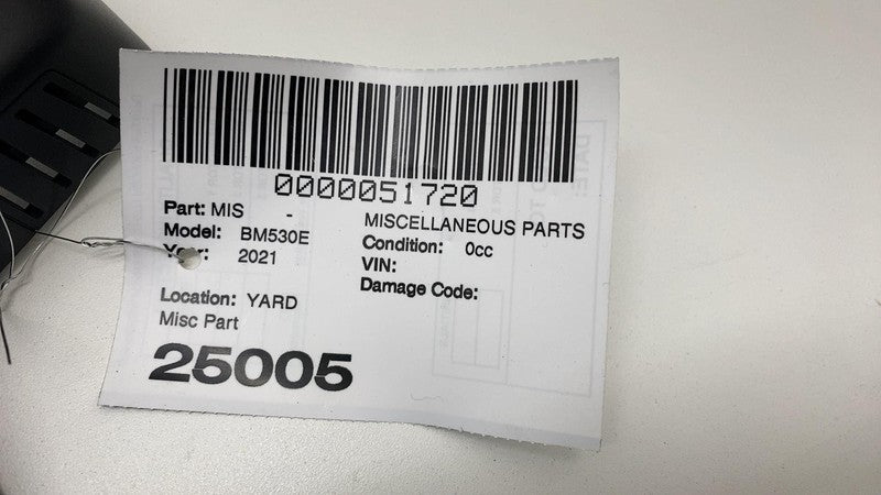 2021-2023 BMW 530e G30 Front Windshield Lane Keep Assist Camera w/ Mou