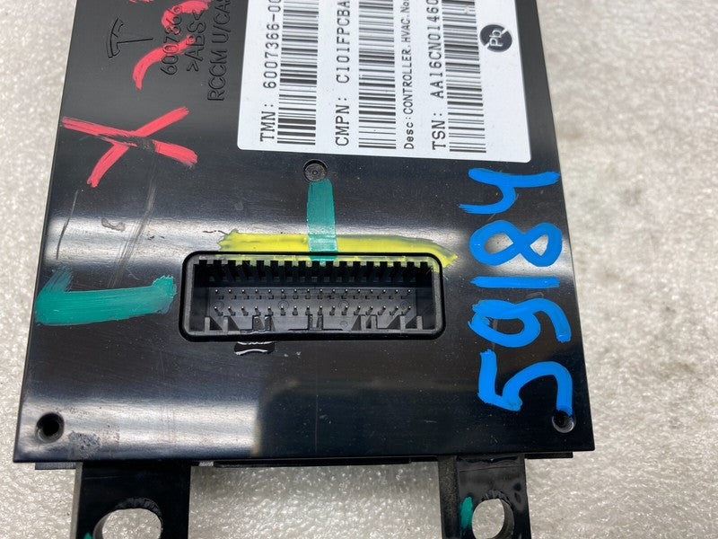 6007366 00 C ⭕ 12-20 Model S X A/C Heater Climate Control HVAC Controller Module 6007366-00-C