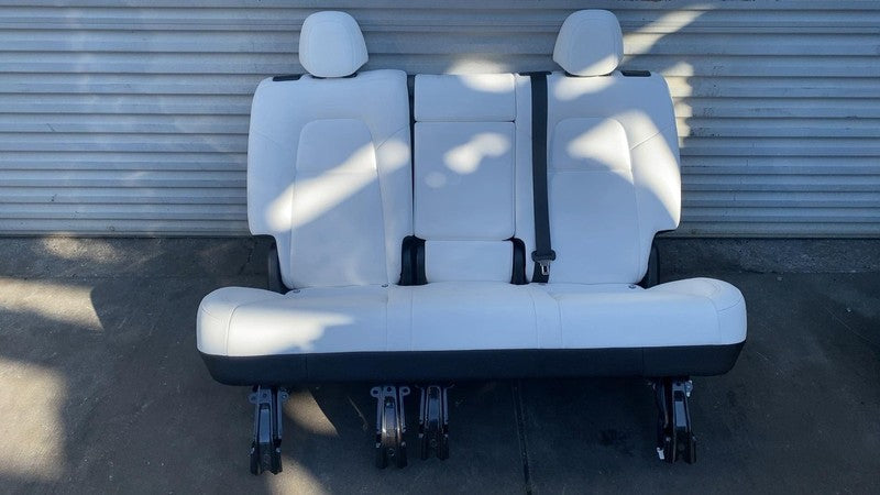 ⭕ 2020 2021 2022 2023 2024 Tesla Model Y Rear 2nd Row Seat White Assy 