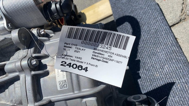 ⭕ 17-23 Tesla Model Y 3 Front Drive Unit Engine Electric Motor AWD 112