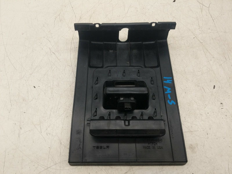 100896900B ⭕ 12-15 Model S MS Front Frunk Lock Latch Opening Switch Trim Cover 1008969-00-B