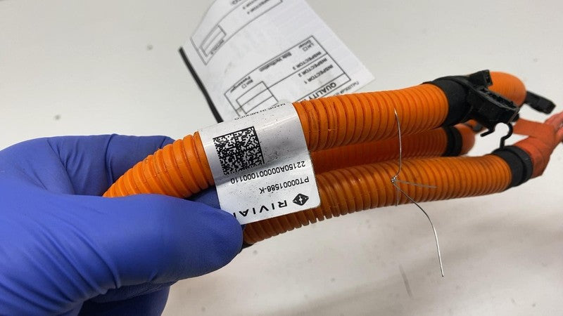 PT00001586K ⭕ 22-24 Rivian R1T R1S HV Onboard Charger Power Wiring Harness Cable PT00001586K