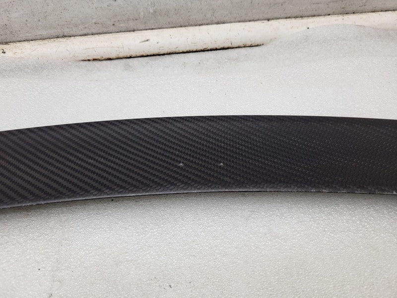 ⭕ 12-15 Tesla Model S Trunk Liftgate Lid Spoiler Wing Carbon Fiber 102