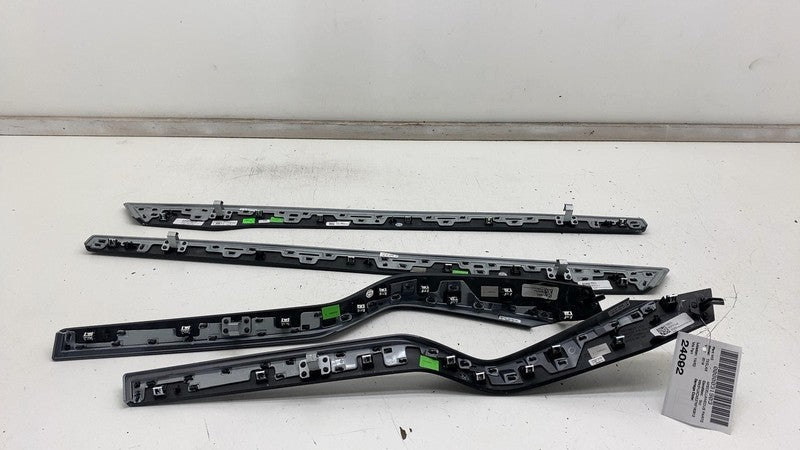 ⭕ 16-20 Model X Front & Rear Left & Right Door Molding Trim 1035812-22