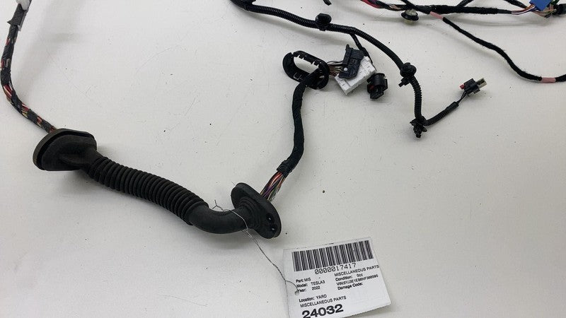 ⭕ 21-23 Tesla Model 3 Front Right Door Wiring Harness Cable Wire Loom 