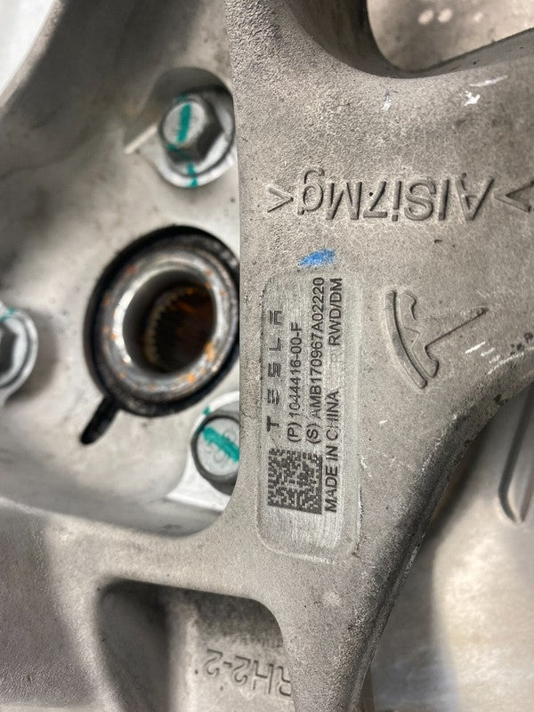 ⭕17-23 Model 3 Rear Right Spindle Knuckle Wheel Hub w/ Control Arms 10