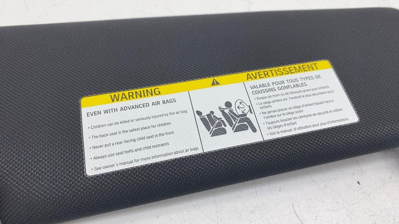 ⭕ 2017-2020 BMW 540i Front Right Side Windshield Sunvisor Black Sun Vi