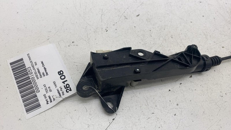 103301100G ⭕ 2017-2020 Model 3 Front Hood Lock Latch & Frunk Secondary Release 1033011-00-G