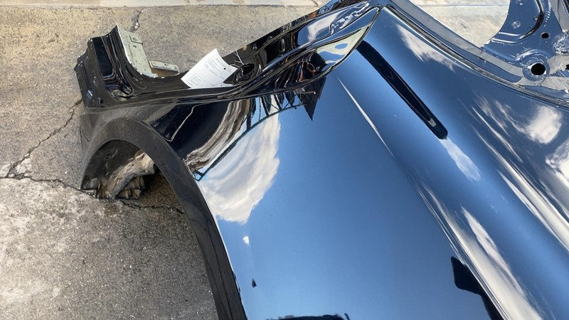 1553757-E0-K 2021-2023 Tesla Model S Rear Left Quarter Panel Structural Cut Out LH Black PBSB