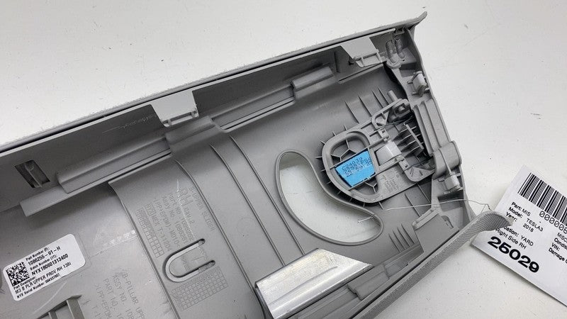 ⭕17-23 Model 3 Passenger Side B-Pillar Upper Trim Cover Panel Right 10