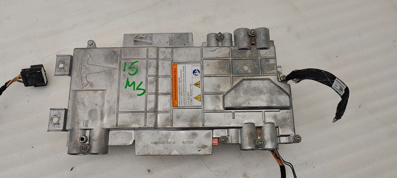 1048893 00 A ⭕ 12-15 Tesla Model S 1-Phase High Voltage Junction Box Dual Motor 1048893-00-A