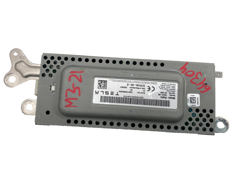 107974900D ⭕ 2017-2023 Tesla Model 3 FM HD Audio Radio Receiver Control Module 1079749-00-D