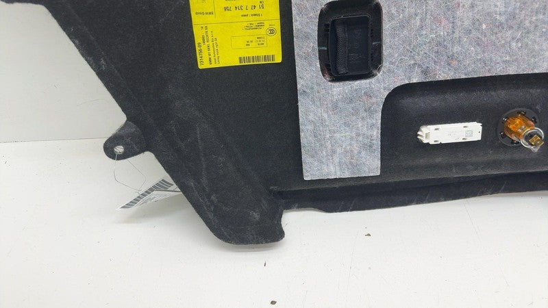 51477314756 ⭕ 14-21 BMW i3 I01 Rear Right Lower Quarter Trunk Cover Trim Panel 51477314756