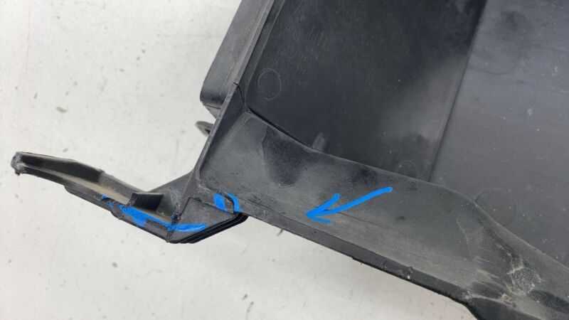 100725800B ⭕12-15 Model S Radiator Shutter Air Duct Intake Grille 1007258-00-B/1007261-00-B