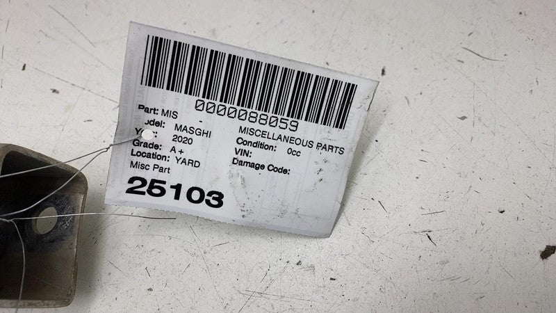 ⭕ 14-20 Maserati Ghibli Front Third Load Rail Subframe Reinforcement Support