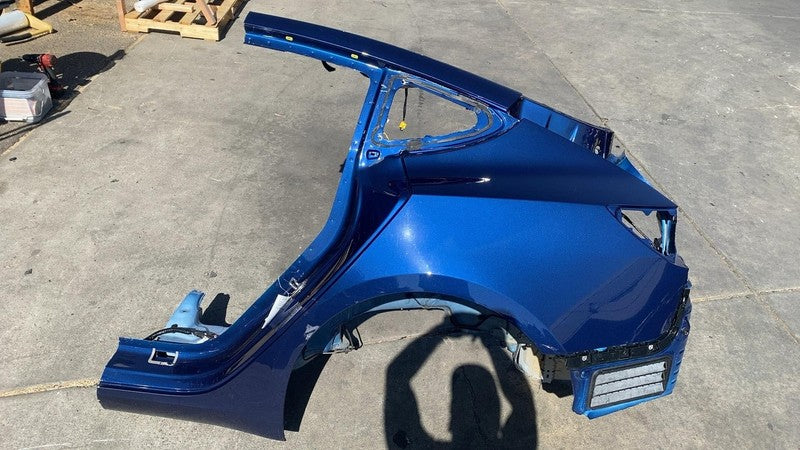 ⭕ 2024 2025 Tesla Model 3 Rear Left Quarter Panel Structural Frame Cut Blue PPSB
