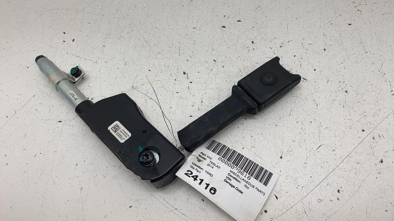 ⭕ 12-15 Model S MS Front Driver Side Outboard Lap Pretensioner Left 10