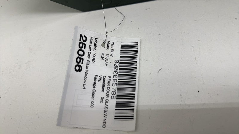 ⭕ 2020-2024 Tesla Model Y MY Rear Driver Side Door Window Glass Left LH Assembly