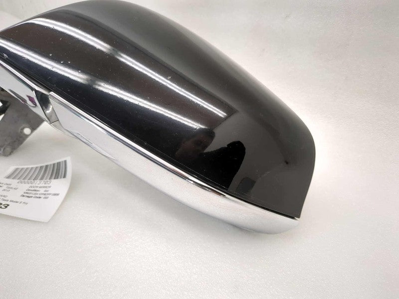 ⭕12-15 Tesla Model S Left Exterior Rear View Door Mirror Black PBSB 60