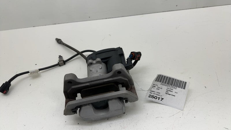 1044623-00-H ⭕ 2017-2025 Tesla Model 3 Rear Left Caliper w/ Brake Line Hose BASE 1044623-00-H