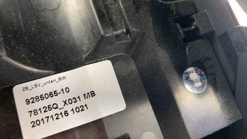 9285065-10 ⭕ 2014-2021 BMW i3 I01 Front Steering Column Surround Upper & Lower Trim Cover