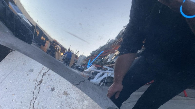 ⭕2021-2023 Tesla Model 3 Rear Left Quarter Panel Structural Cutout LH Black PBSB