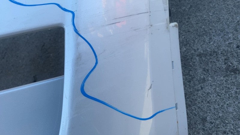 2020-2023 Tesla Model Y MY Front Bumper Cover w/ Park Sensor Holes Whi