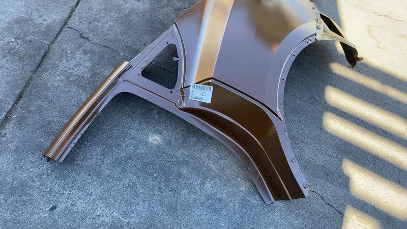 1487421-S0-E ⭕ 2020-2025 Model Y Rear Driver Side Quarter Panel Skin Structural Cutout Left