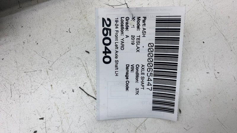 ⭕ 2019-2025 Tesla Model X Front Driver Side CV Axle Half Shaft Left 10