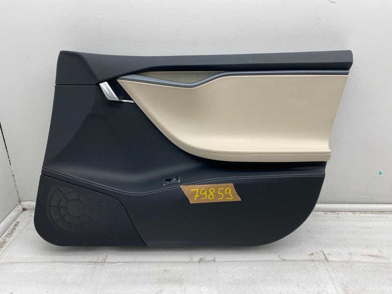 100793652N ⭕ 12-20 Model S Front Right Interior Door Panel Trim Card Cover OEM 1007936-52-N